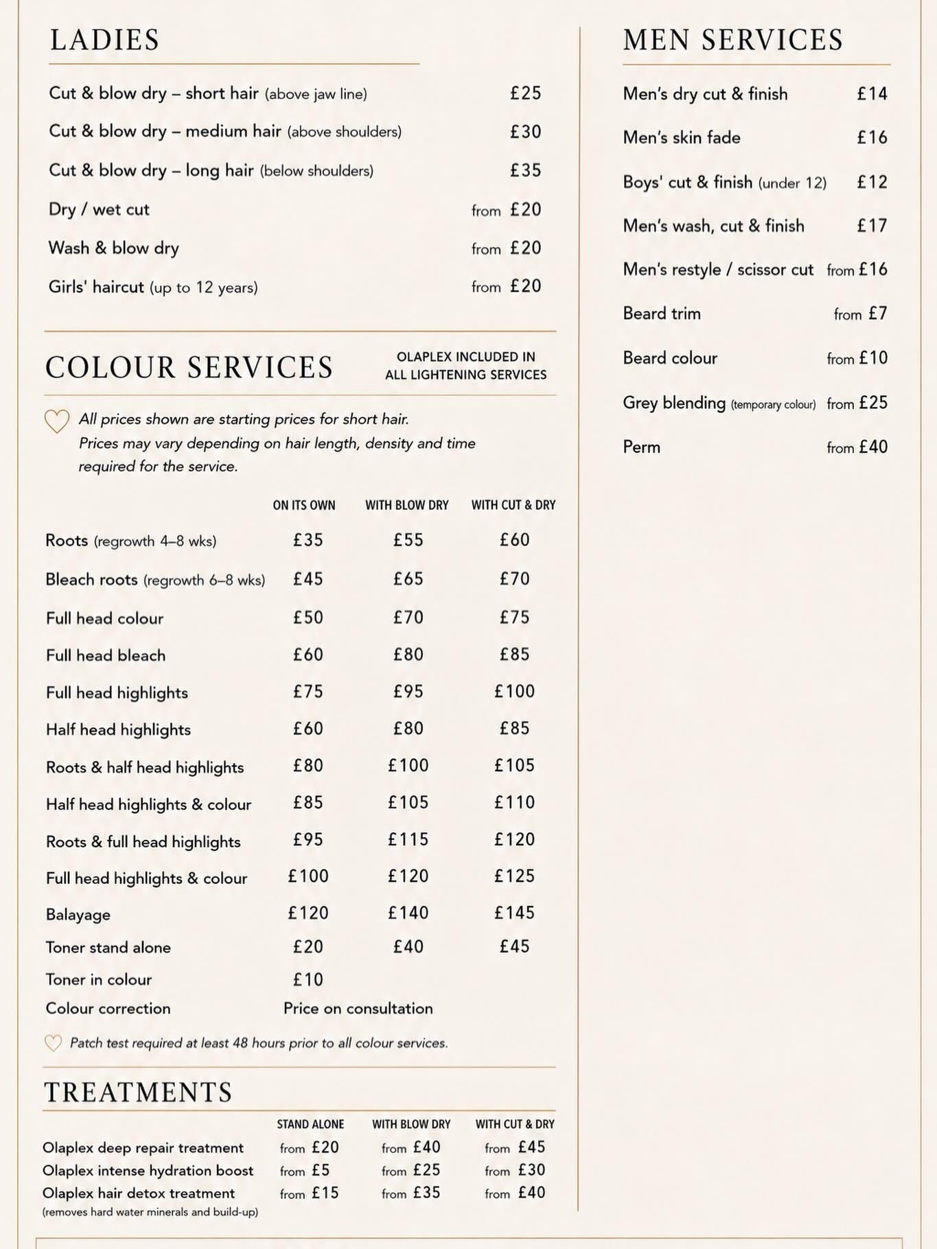 Dear Clients,
First of all, I’d like to thank you for your continued support, trust and every visit. Please note that from 2 June 2026, a new price list for services will be in place. This hasn’t been an easy decision, but it reflects the rising cost of products and the overall cost of running the business.
It’s very important to me to continue offering a high standard of service, to work with trusted professional products, and to keep developing my skills so I can give you the best possible service. Clients already booked in for this week will be seen at the current prices, while appointments booked for later dates will be charged according to the new price list. If you’re unsure about the price of your service, please get in touch.

🇵🇱Drodzy Klienci,
Na początku chciałabym serdecznie podziękować Wam za zaufanie, wsparcie i każdą wizytę. Informuję, że od 2 czerwca 2026 będzie obowiązywał nowy cennik usług. Ta decyzja nie była dla mnie łatwa, jednak wynika z rosnących kosztów produktów oraz prowadzenia działalności.
Bardzo zależy mi na tym, aby nadal świadczyć usługi na wysokim poziomie, pracować na sprawdzonych, profesjonalnych produktach i stale rozwijać swoje umiejętności, aby oferować Wam usługi na jak najwyższym poziomie. Klienci umówieni na ten tydzień zostaną przyjęci według dotychczasowych cen, natomiast wizyty zarezerwowane na późniejsze terminy będą rozliczane według nowego cennika. Jeśli nie macie pewności, jaka cena dotyczy Waszej usługi, proszę o kontakt.
